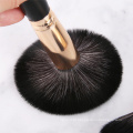 single wooden handle double-headed makeup brush set